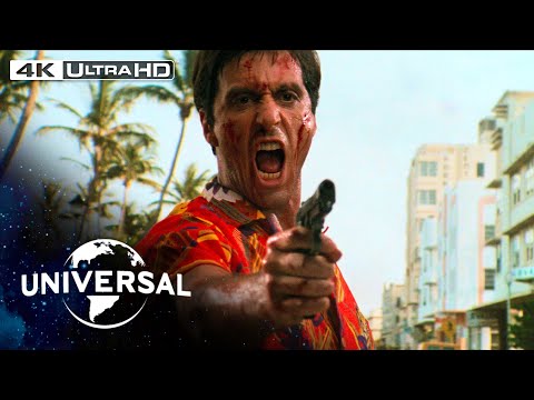 Scarface | Don&#039;t Bring a Chainsaw to a Gunfight Scene in 4K HDR