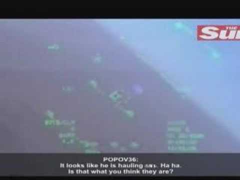 Friendly Fire Cockpit Video Iraq 2003. Matty Hull Killed