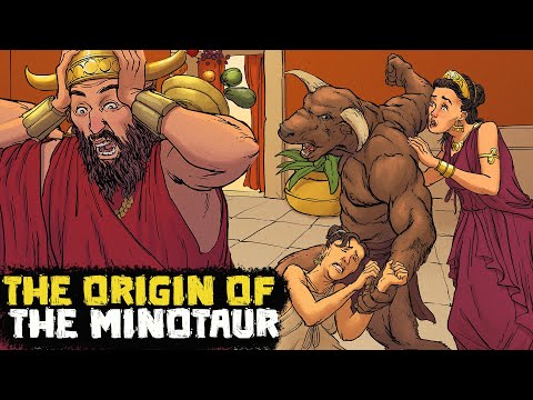 The Weird Origin of the Terrible Minotaur - Greek Mythology - See U in History