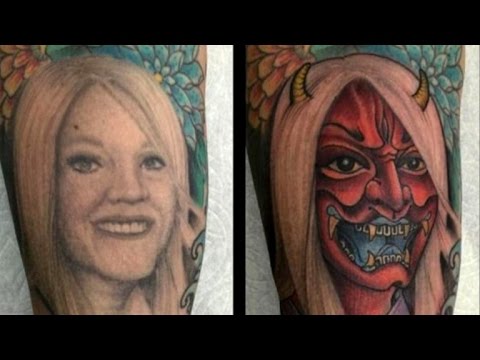 Woman: My Ex-Husband Turned Tattoo of Me Into a Horned Demon