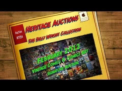 Heritage Auctions - 2012 Feb Vintage Comics &amp; Comic Art Auction feat the Billy Wright Collection