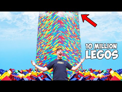 I Built The World&#039;s Largest Lego Tower