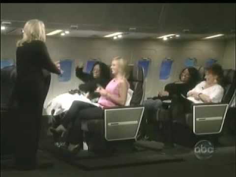 Whoopi Goldberg treated for fear of flying using TFT on The View, part 1