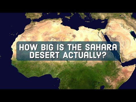 Sahara Desert - How Big Is The Sahara Desert Actually?