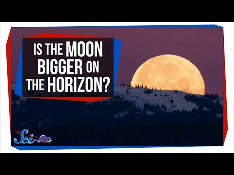 The Weird Optical Illusion that Changes the Moon&#039;s Size