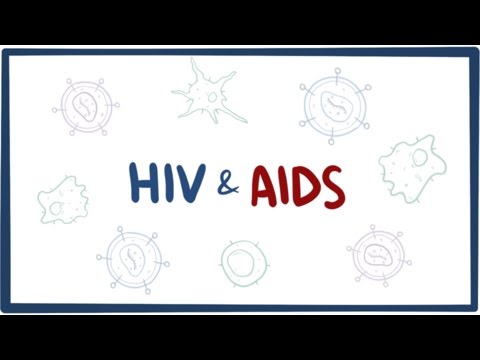 HIV &amp; AIDS - signs, symptoms, transmission, causes &amp; pathology