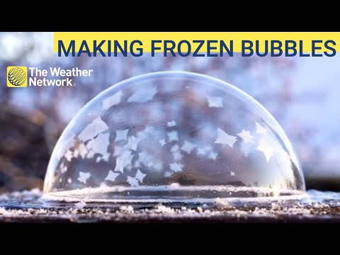 How to make frozen bubbles