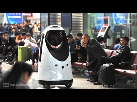 China debuts their first Robocop