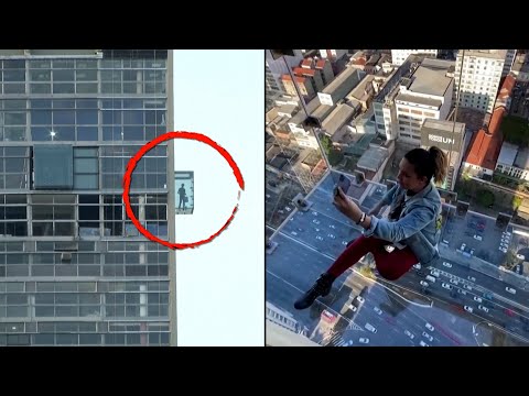 Glass Floor Deck in High Rise Is Newest Social Media Hotspot