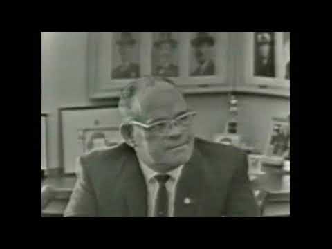 11/23/63 INTERVIEW WITH DALLAS POLICE CHIEF JESSE CURRY (IN CURRY&#039;S OFFICE) (NBC-TV)
