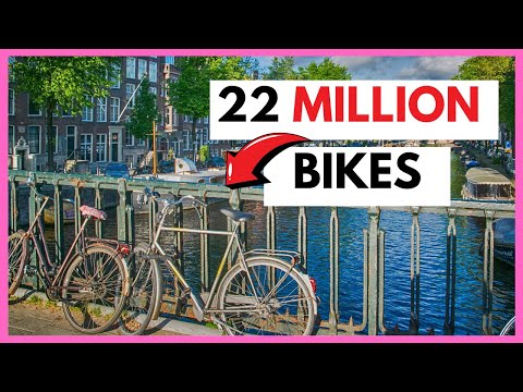 The country with MORE BIKES than PEOPLE