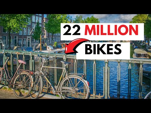 The country with MORE BIKES than PEOPLE