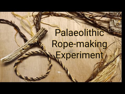 Palaeolithic Rope-making Experiment