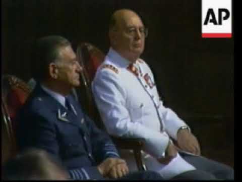 Chile - Pinochet speaks regarding return to civilian rule