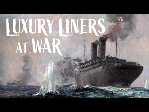 Luxury Liners at War | RMS Carmania vs SMS Cap Trafalgar