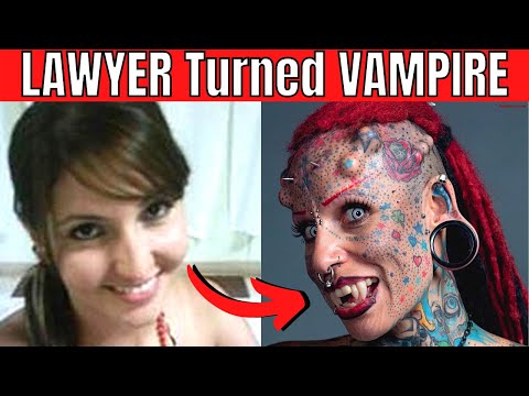 Lawyer Transforms Herself Into The Vampire Woman | Maria Jose Cristerna