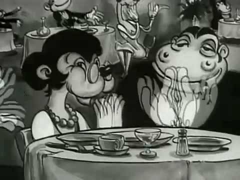 Dizzy Dishes - 1930 - Betty Boop &#039;s First Apperance