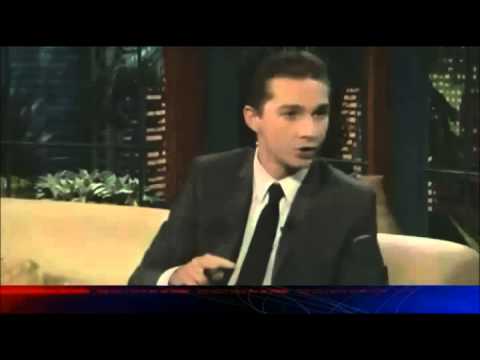 NSA, FBI, CIA spying on Americans - exposed in 2008 - Shia LaBeouf on Jay Leno