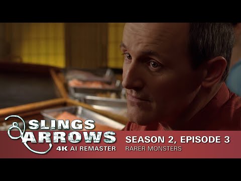 Slings &amp; Arrows (2003) - S02E03 - Rarer Monsters - 4K AI Remaster