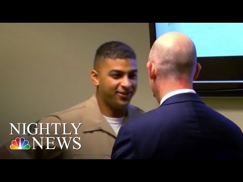 Marine Reunites With The FBI Agent Who Saved His Life | NBC Nightly News