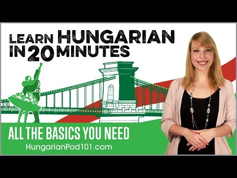 Learn Hungarian in 20 Minutes - ALL the Basics You Need