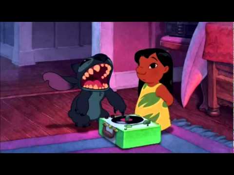 Lilo &amp; Stitch 2002 Record Player Scene