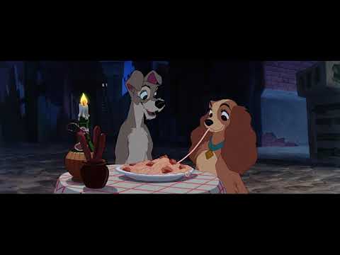 Lady and the Tramp Bella Notte - Spaghetti Scene