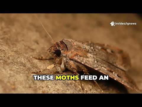 Tiny Star Astronaut Moth Migrates 1,000 KM?! 🐛🌟