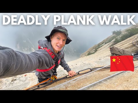 World&#039;s DEADLIEST Hike - CHINA&#039;S Huashan Plank Walk 🇨🇳