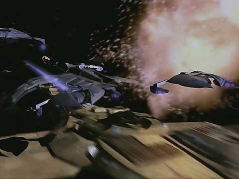 Star Trek: DS9 - massive starship battle! HQ