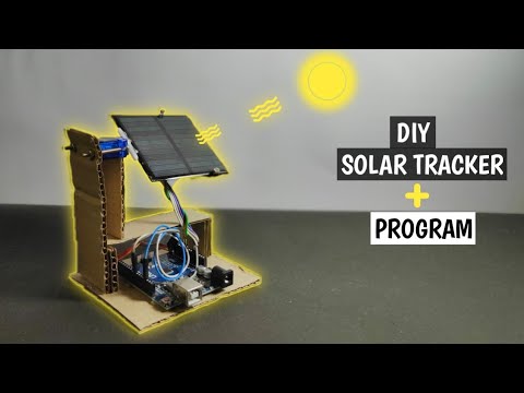 How To Make Solar Tracker |DIY |Single Axis Solar Tracker |Arduino|Technical Tamizha