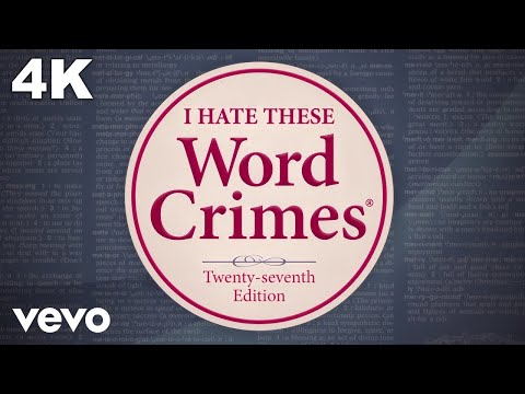 &quot;Weird Al&quot; Yankovic - Word Crimes (Official 4K Video)