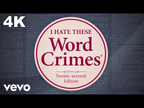 &quot;Weird Al&quot; Yankovic - Word Crimes (Official 4K Video)