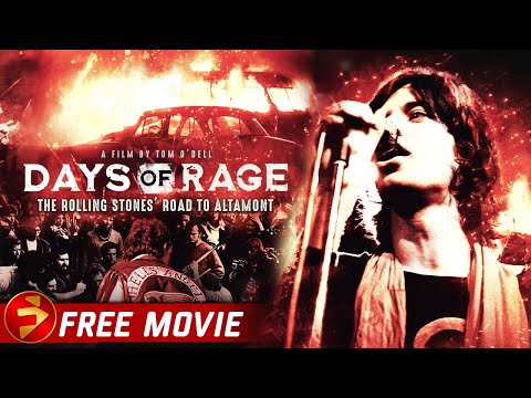 DAYS OF RAGE: The Rolling Stones Road To Altamont | Violent 1960s-era of U.S | Feature Documentary