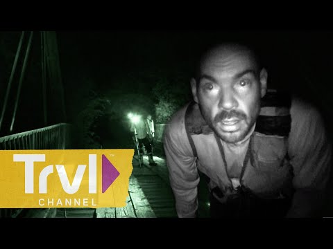 Aaron Thrown 20 Feet at Goatman&#039;s Bridge | Ghost Adventures | Travel Channel