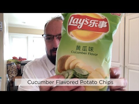 Lay&#039;s China Cucumber Flavored Potato Chip Review