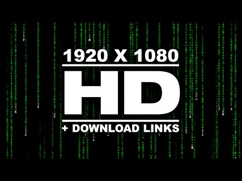The Matrix Falling Code - Full Sequence 1920 x 1080 HD
