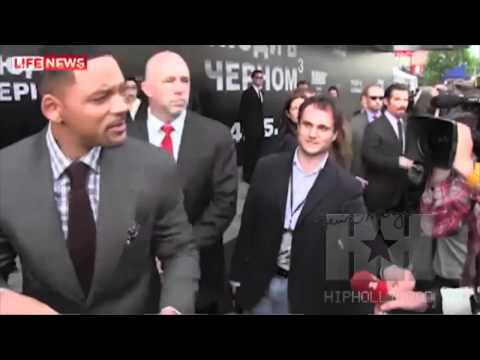 Will Smith Slaps Reporter! - HipHollywood.com