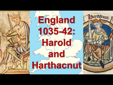 England 1035-42: Harold and Harthacnut