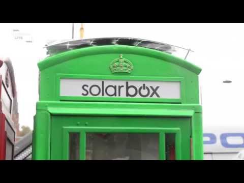 Solarbox - turning old phone boxes into solar charging stations