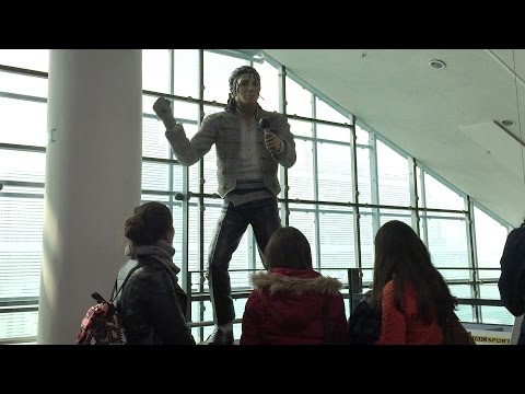 Michael Jackson at National Football Museum