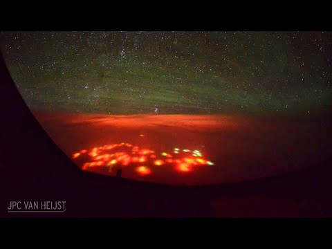 Explaining the Red Lights over the North Pacific ocean seen by a pilot (JPC van Heijst/2014).