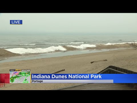 Search Shifts To Recovery Effort For Man Who Fell Through Ice Shelf At Indiana Dunes National Park