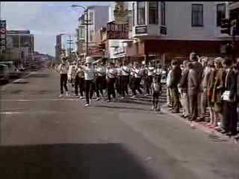 WOODY ALLEN TAKE THE MONEY AND RUN CELLO MARCHING BAND SCENE