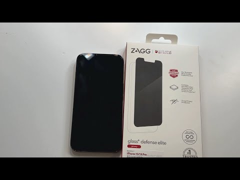ZAGG InvisibleShield Glass+ Defense Elite Privacy Screen Protector for Apple iPhone 13/13 Pro Review