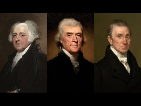 Deaths of John Adams, Thomas Jefferson and James Monroe - On the 4th of July