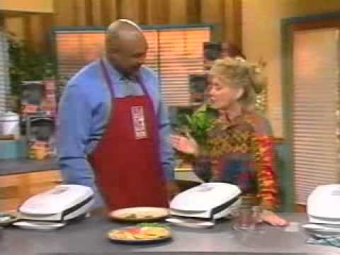 1996 George Foreman&#039;s Lean Mean Fat Reducing Grilling Machine Infomercial (Part 1)