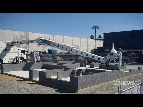 Robot Brick Layer | 9 News Perth