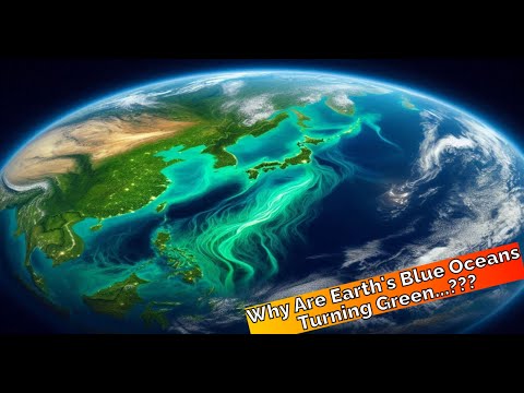 Why Are Earth&#039;s Blue Oceans Turning Green | The Hidden Reasons Behind Earth&#039;s Green Oceans and Facts