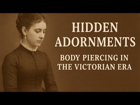 HIDDEN ADORNMENTS | BODY PIERCING IN THE VICTORIAN ERA | PRINCE ALBERT ANYONE? | VICTORIAN HISTORY